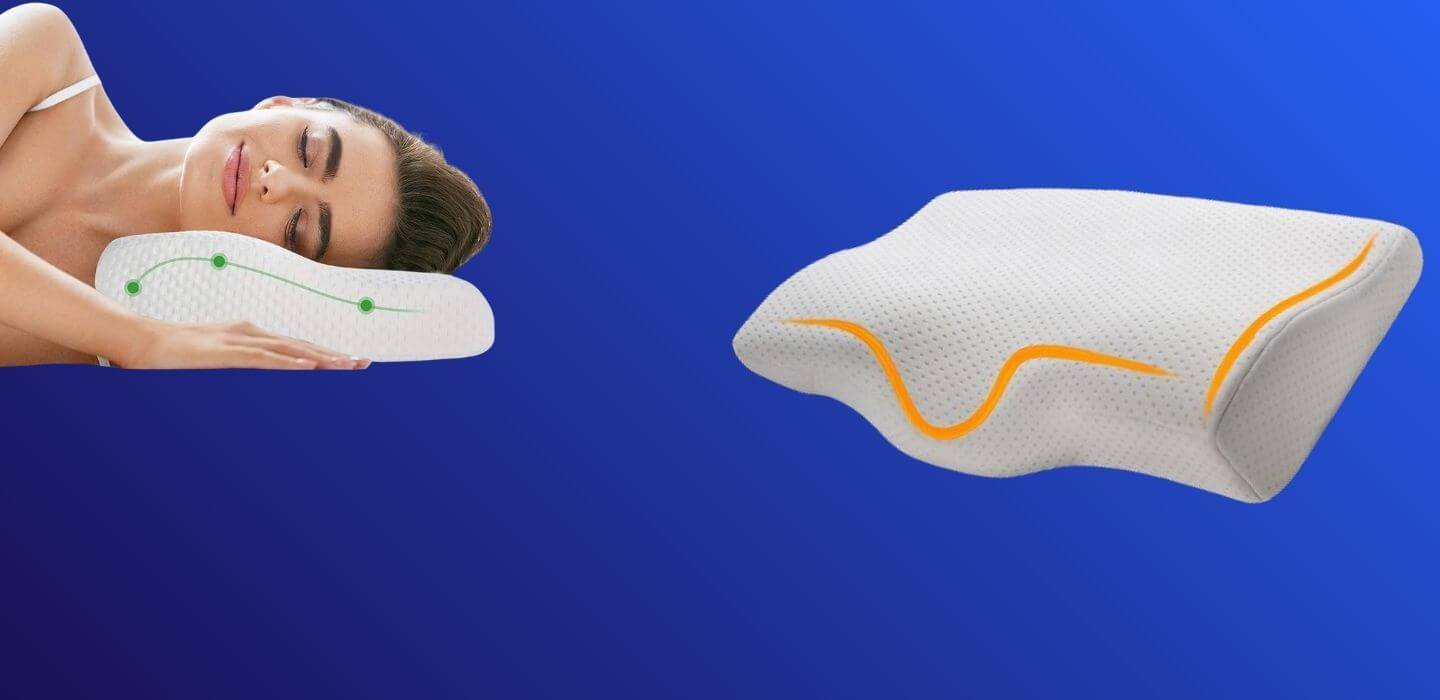 almohada cervical, almohada ortopédica cuello, almohada viscoelástica cervical
