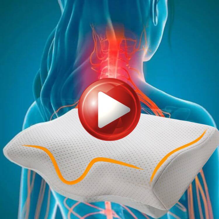 almohada viscoelástica cervical, mejor almohada cervical dolor de cuello, almohada contorno cervical espalda lateral, almohada cervical, almohada ergonómica cervical
